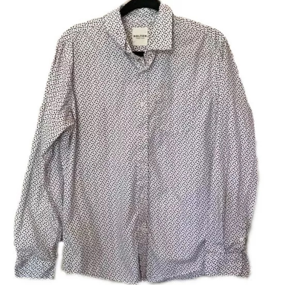 Holton Canvas + Cloth Button Down Shirt Medium
